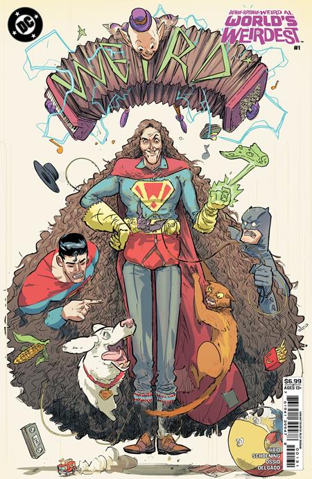BATMAN SUPERMAN WEIRD AL WORLDS WEIRDEST #1 (ONE SHOT) CVR C RILEY ROSSMO CARD STOCK VAR ISBN: 76194139947800131 - FOC DATE: 8/9/26 - Release Date: 9/2/26