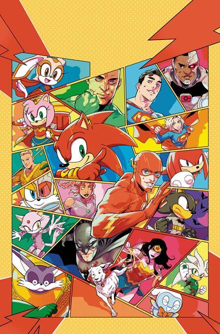 DC X SONIC THE HEDGEHOG METAL LEGION #5 (OF 5) CVR A PABLO M COLLAR ISBN: 76194139344500511 - FOC DATE: 8/23/26 - Release Date: 9/16/26