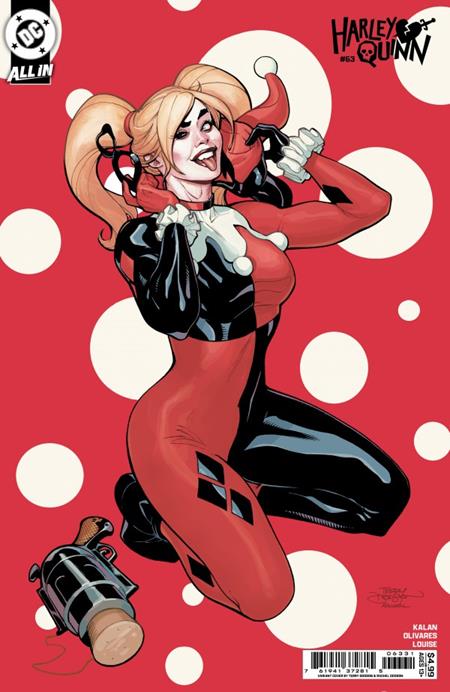 DF HARLEY QUINN #63 VARIANT SIGNED BY TERRY & RACHEL DODSON ISBN: 725130368218 - FOC DATE: 8/2/26 - Release Date: 9/30/26