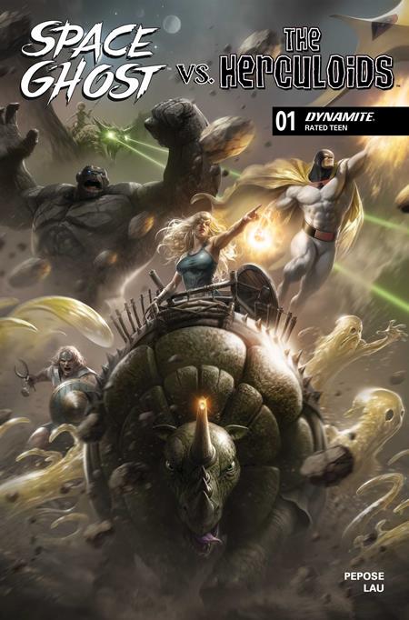 SPACE GHOST VS THE HERCULOIDS #1 CVR A FRANCESCO MATTINA ISBN: 72513036737201011 - FOC DATE: 8/23/26 - Release Date: 9/16/26