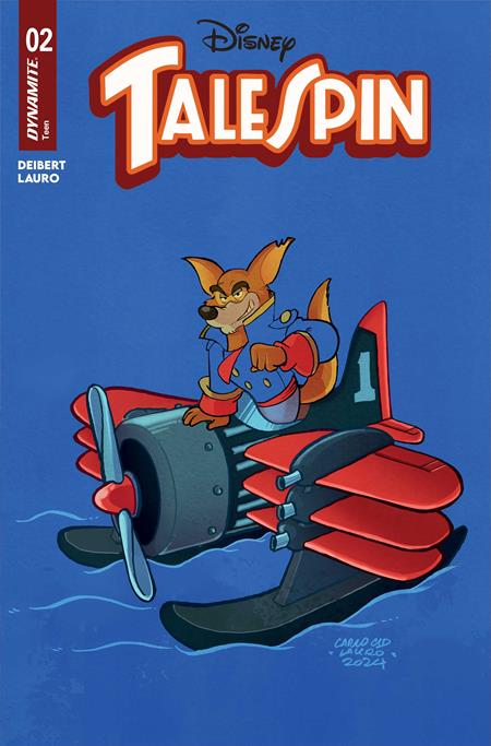 TALESPIN #2 CVR B CARLO LAURO COLOR BLEED VAR ISBN: 72513036660302021 - FOC DATE: 8/16/26 - Release Date: 9/9/26