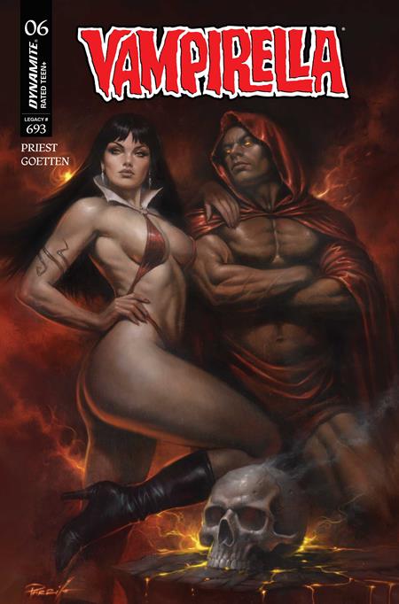 VAMPIRELLA #6 CVR A LUCIO PARRILLO ISBN: 72513036440106011 - FOC DATE: 8/30/26 - Release Date: 9/23/26