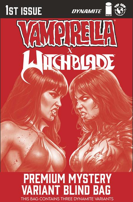 VAMPIRELLA X WITCHBLADE SPECIAL #1 (ONE SHOT) CVR I PREMIUM MYSTERY BLIND BAG VAR ISBN: 72513036739601091 - FOC DATE: 8/30/26 - Release Date: 9/23/26