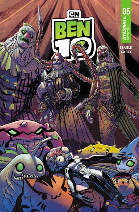 BEN 10 #5 CVR M ROBERT CAREY FOIL VAR ISBN: 72513036343505131 - FOC DATE: 8/9/26 - Release Date: 9/2/26