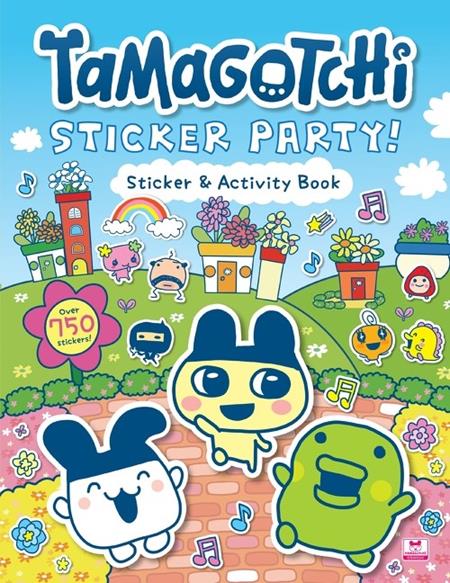 TAMAGOTCHI TP STICKER PARTY STICKER & ACTIVITY BOOK ISBN: 978006349569251299 - FOC DATE: 8/30/26 - Release Date: 9/30/26