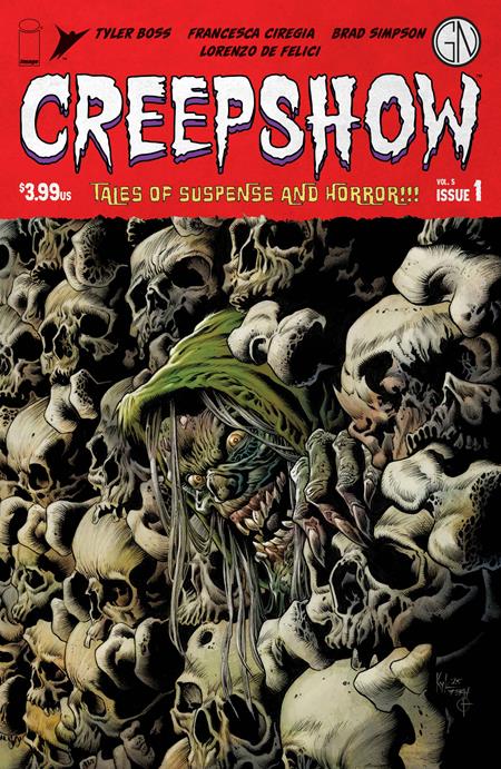 CREEPSHOW VOL 05 #1 (OF 5) CVR A KYLE HOTZ & DAN BROWN (MR) ISBN: 70985304856500111 - FOC DATE: 8/23/26 - Release Date: 9/16/26