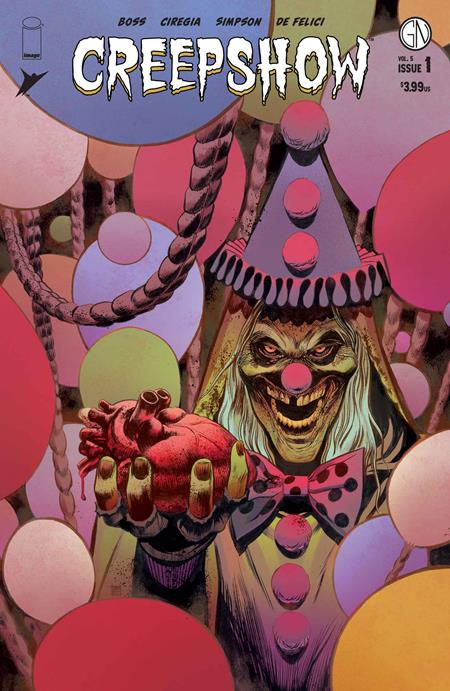 CREEPSHOW VOL 05 #1 (OF 5) CVR B FRANCESCA CIREGIA VAR (MR) ISBN: 70985304856500121 - FOC DATE: 8/23/26 - Release Date: 9/16/26