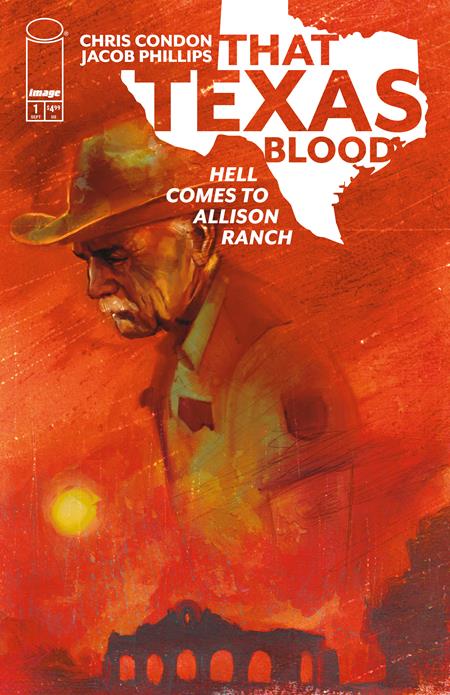 THAT TEXAS BLOOD HELL COMES TO ALLISON RANCH #1 (OF 6) CVR B MARTIN SIMMONDS VAR (MR) ISBN: 70985304862600121 - FOC DATE: 8/30/26 - Release Date: 9/23/26