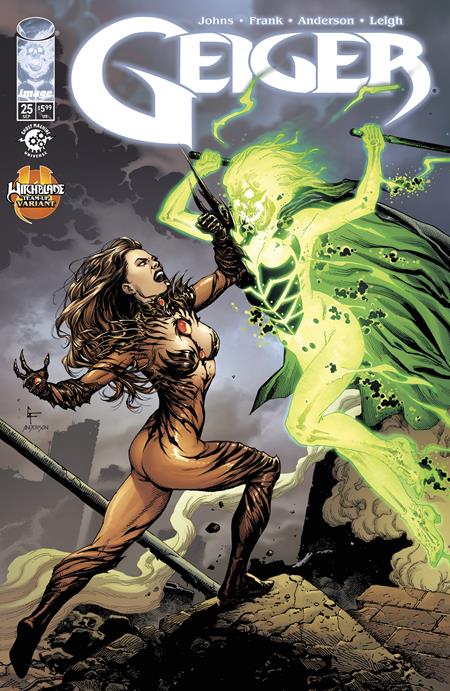GEIGER #25 CVR F GARY FRANK & BRAD ANDERSON WITCHBLADE TEAM UP VAR ISBN: 70985303965502561 - FOC DATE: 8/16/26 - Release Date: 9/9/26