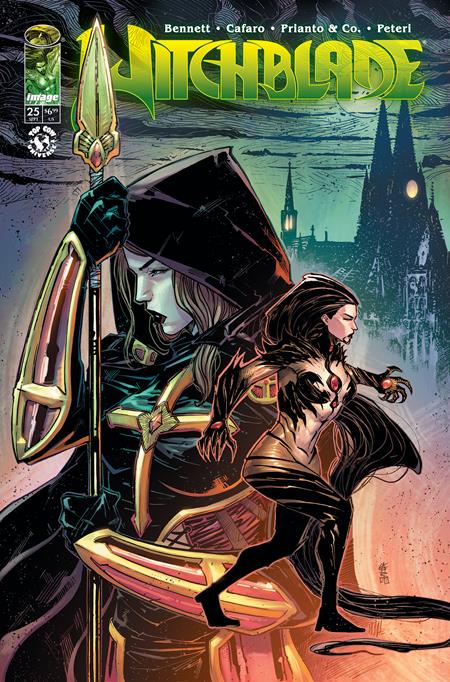WITCHBLADE #25 CVR A GIUSEPPE CAFARO & ARIF PRIANTO ISBN: 70985304035402511 - FOC DATE: 8/16/26 - Release Date: 9/9/26