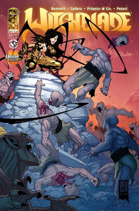 WITCHBLADE #25 CVR C PAT BOUTIN & STEVE FIRCHOW CONNECTING WITCHBLADE TEAM UP VAR ISBN: 70985304035402531 - FOC DATE: 8/16/26 - Release Date: 9/9/26