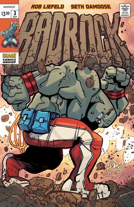 BADROCK #3 CVR C SETH DAMOOSE VAR ISBN: 70985304712400331 - FOC DATE: 8/30/26 - Release Date: 9/23/26