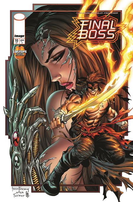 FINAL BOSS #10 CVR D TYLER KIRKHAM WITCHBLADE TEAM UP VAR (MR) ISBN: 70985304494901041 - FOC DATE: 9/6/26 - Release Date: 9/30/26