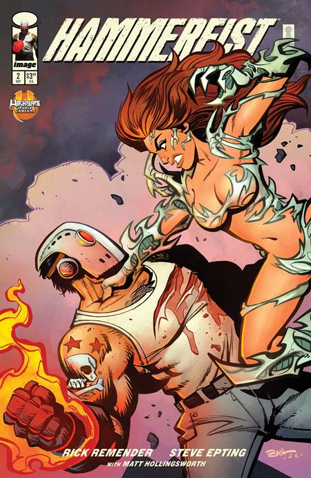 HAMMERFIST #2 CVR C BRETT PARSON WITCHBLADE TEAM UP VAR (MR) ISBN: 70985304826800231 - FOC DATE: 9/6/26 - Release Date: 9/30/26