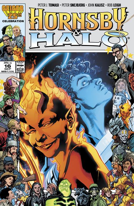 HORNSBY & HALO #16 CVR B BRYAN HITCH & BRAD ANDERSON GEIGER #25 ANNIVERSARY VAR ISBN: 70985304166501621 - FOC DATE: 8/23/26 - Release Date: 9/16/26