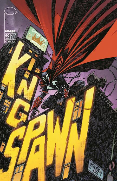 KING SPAWN #59 CVR B JOHN MCCREA VAR ISBN: 70985303170305921 - FOC DATE: 8/30/26 - Release Date: 9/23/26