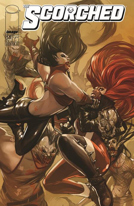 SPAWN SCORCHED #55 CVR B DON AGUILLO VAR ISBN: 70985303270005521 - FOC DATE: 8/30/26 - Release Date: 9/23/26