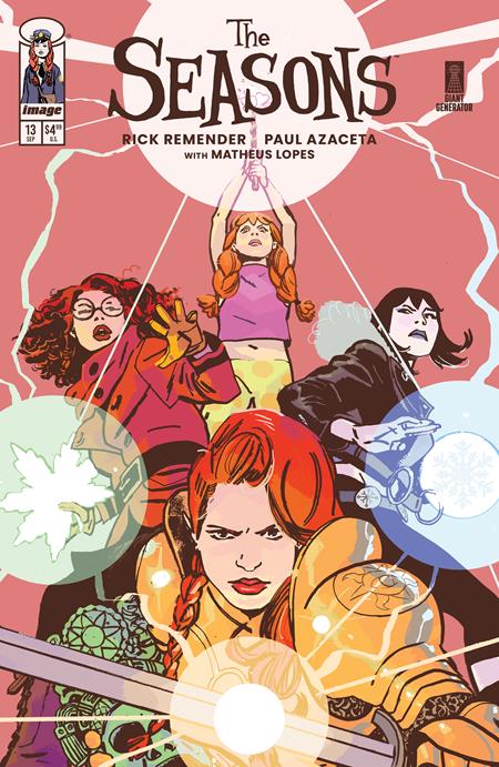 SEASONS #13 CVR A PAUL AZACETA & MATHEUS LOPES ISBN: 70985304231001311 - FOC DATE: 9/13/26 - Release Date: 10/7/26