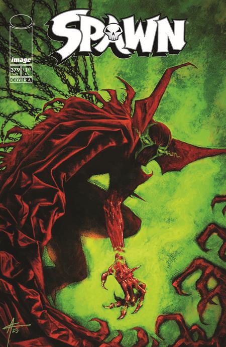 SPAWN #379 CVR A AARON CAMPBELL ISBN: 70985300214737911 - FOC DATE: 9/6/26 - Release Date: 9/30/26