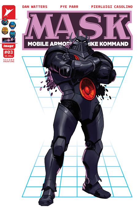 MASK #3 2ND PTG CVR A MARCO FERRARI ISBN: 70985304713100312 - FOC DATE: 8/9/26 - Release Date: 9/2/26