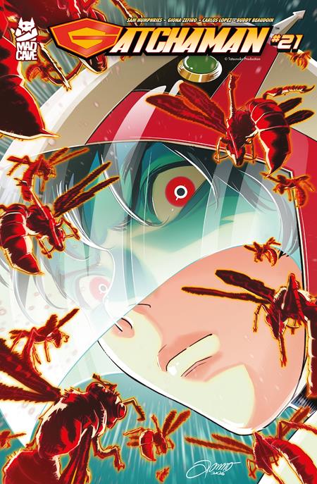 GATCHAMAN #21 CVR B ALESSIO ZONNO VAR ISBN: 60194704601602121 - FOC DATE: 9/6/26 - Release Date: 9/30/26