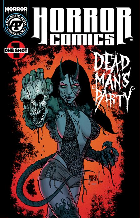 HORROR COMICS DEAD MANS PARTY #1 CVR B ANDREW MANGUM VAR ISBN: 61072108072600121 - FOC DATE: 8/23/26 - Release Date: 9/30/26