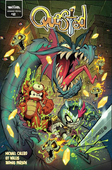 QUESTED #2 (OF 3) CVR B JON SOMMARIVA VAR ISBN: 72355236096400221 - FOC DATE: 8/23/26 - Release Date: 9/30/26