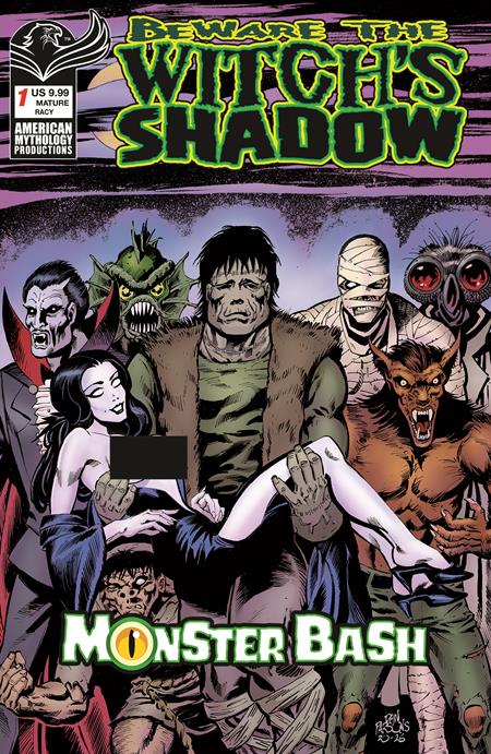 BEWARE THE WITCHS SHADOW MONSTER BASH #1 CVR D DAN PARSONS RISQUE VAR (MR) ISBN: 78200334605600141 - FOC DATE: 9/6/26 - Release Date: 9/30/26