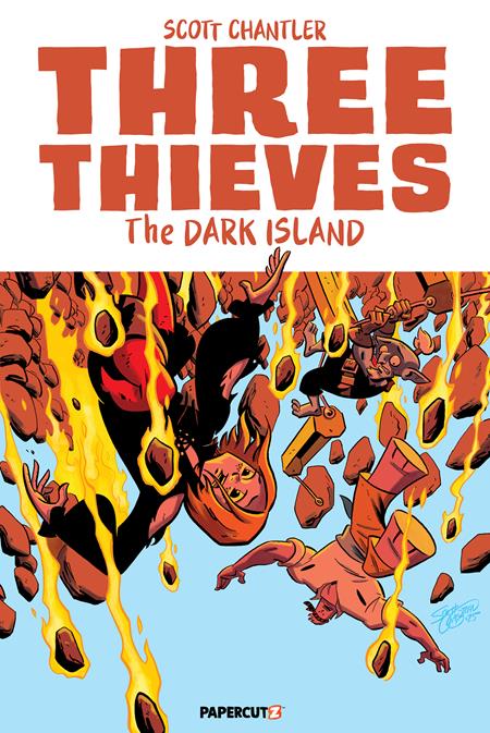 THREE THIEVES HC VOL 06 THE DARK ISLAND ISBN: 978154583368151999 - FOC DATE: 8/16/26 - Release Date: 9/9/26