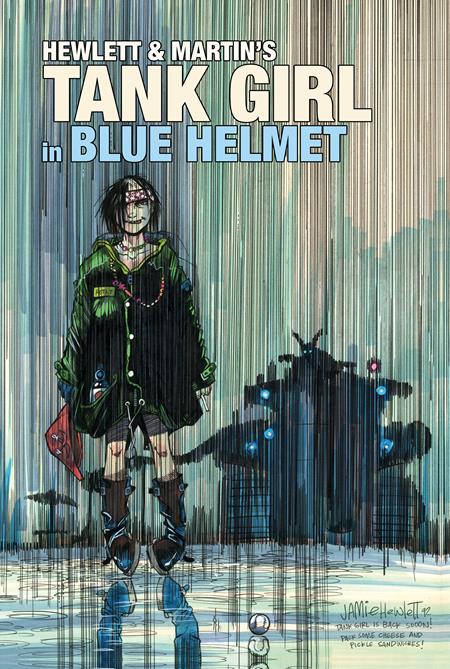TANK GIRL BLUE HELMET SUMMER SPECIAL #1 (ONE SHOT) CVR A JAMIE HEWLETT (MR) ISBN: 65946031326900111 - FOC DATE: 8/16/26 - Release Date: 9/9/26