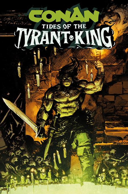 CONAN THE BARBARIAN TIDES OF THE TYRANT KING #1 (OF 4) CVR C GERARDO ZAFFINO VAR (MR) ISBN: 65946000603101031 - FOC DATE: 8/30/26 - Release Date: 9/23/26