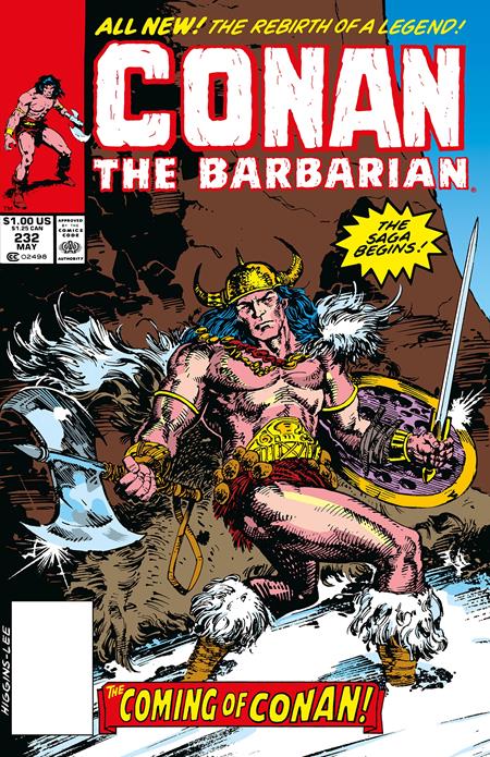 CONAN THE BARBARIAN THE ORIGINAL COMICS OMNIBUS HC VOL 09 REGULAR EDITION MICHAEL HIGGINS (MR) ISBN: 978180618047959999 - FOC DATE: 8/23/26 - Release Date: 9/16/26