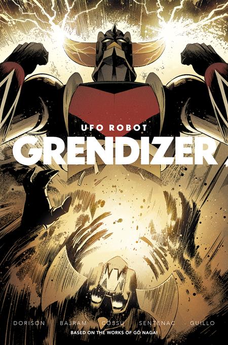 UFO ROBOT GRENDIZER #2 (OF 4) CVR B DENIS BAJRAM BRICE COSSU & ALEXIS SENTENAC VAR ISBN: 79361173687000221 - FOC DATE: 8/9/26 - Release Date: 9/2/26