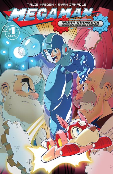 MEGA MAN GEAR MASTERS #1 (OF 5) CVR A RYAN JAMPOLE ISBN: 85534800171000111 - FOC DATE: 8/9/26 - Release Date: 9/23/26