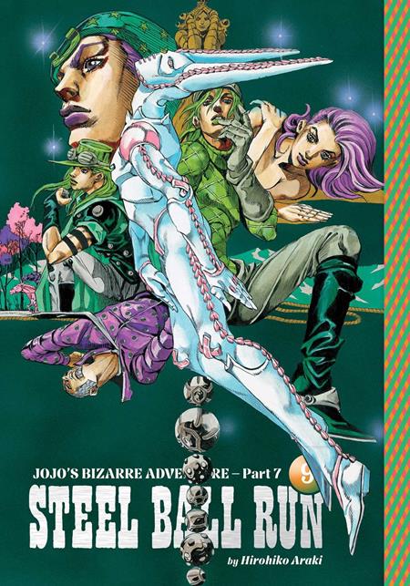 JOJOS BIZARRE ADVENTURE PART 7 STEEL BALL RUN HC VOL 09 ISBN: 978197476529452500 - FOC DATE: 8/16/26 - Release Date: 9/23/26
