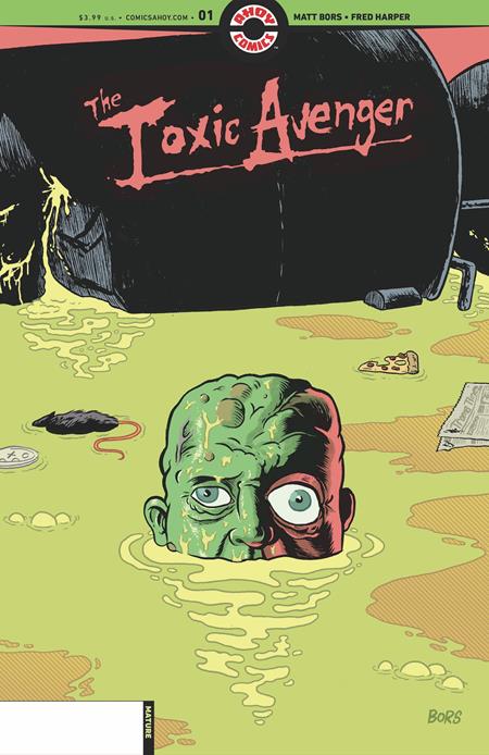TOXIC AVENGER #1 (OF 5) CVR B 3 COPY MATT BORS UNLOCK VAR (MR) - Release Date: 10/9/24