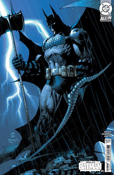 ABSOLUTE BATMAN #1 CVR C JIM LEE CARD STOCK VAR - Release Date: 10/9/24