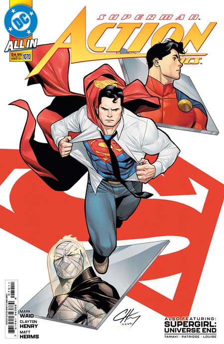ACTION COMICS #1070 CVR A CLAYTON HENRY - Release Date: 10/9/24