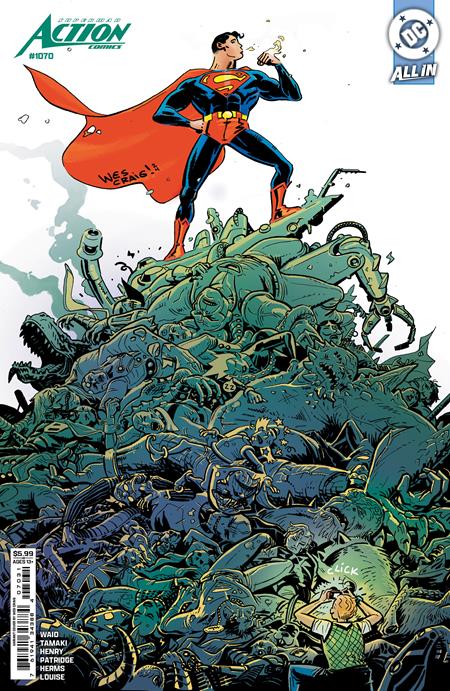 ACTION COMICS #1070 CVR B WES CRAIG CARD STOCK VAR - Release Date: 10/9/24
