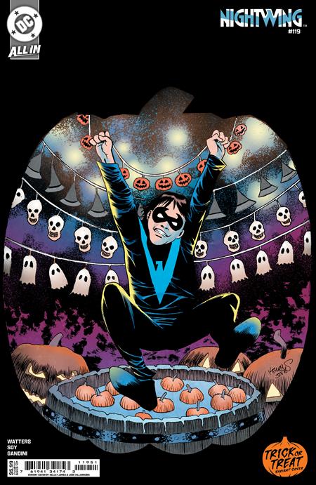 NIGHTWING #119 CVR D KELLEY JONES TRICK OR TREAT CARD STOCK VAR - Release Date: 10/23/24