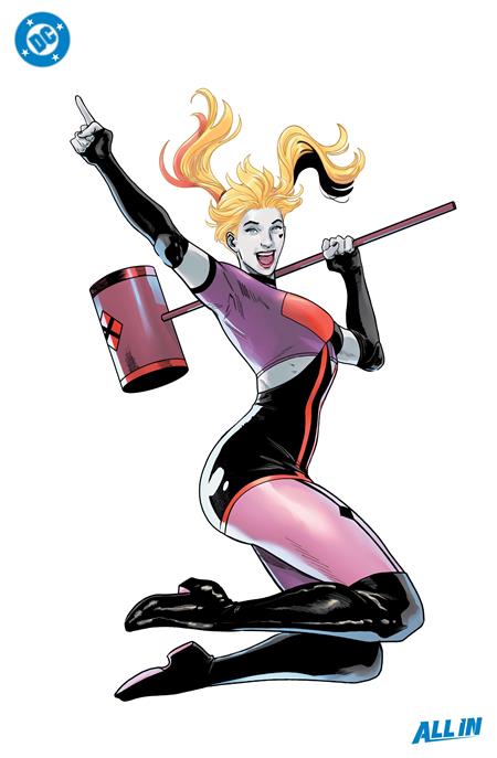 HARLEY QUINN #44 CVR E DANIEL SAMPERE ALL IN FOIL VAR - Release Date: 10/23/24