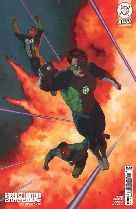 GREEN LANTERN CIVIL CORPS SPECIAL #1 (ONE SHOT) CVR C RICCARDO FEDERICI CARD STOCK VAR - Release Date: 10/9/24
