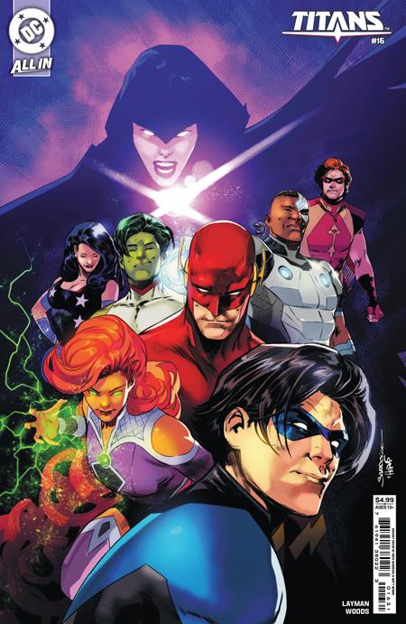 TITANS #16 CVR B RAFA SANDOVAL CARD STOCK VAR - Release Date: 10/16/24