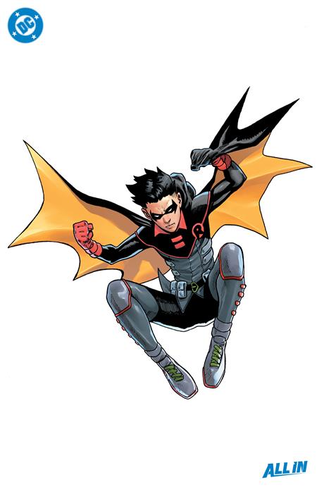 BATMAN AND ROBIN #14 CVR E DANIEL SAMPERE ALL IN FOIL VAR - Release Date: 10/9/24