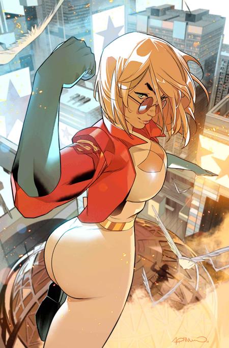 POWER GIRL #14 CVR C SIMONE DI MEO CARD STOCK VAR - Release Date: 10/23/24