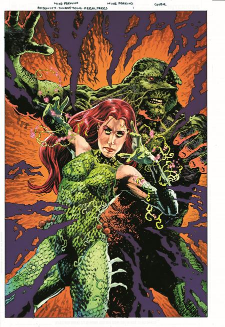 POISON IVY SWAMP THING FERAL TREES #1 (ONE SHOT) CVR B MIKE PERKINS CARD STOCK VAR - Release Date: 10/30/24