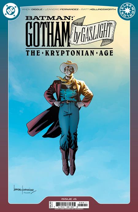 BATMAN GOTHAM BY GASLIGHT THE KRYPTONIAN AGE #5 (OF 6) CVR A LEANDRO FERNANDEZ - Release Date: 10/9/24
