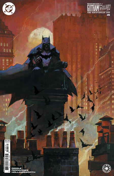 BATMAN GOTHAM BY GASLIGHT THE KRYPTONIAN AGE #5 (OF 6) CVR C ALEX MALEEV CARD STOCK VAR - Release Date: 10/9/24