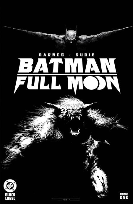 BATMAN FULL MOON #1 (OF 4) CVR A STEVAN SUBIC GLOW-IN-THE-DARK (MR) - Release Date: 10/9/24