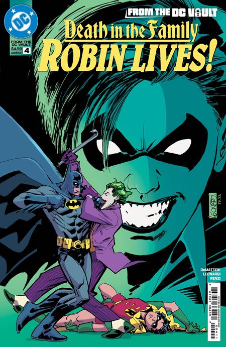 FROM THE DC VAULT DEATH IN THE FAMILY ROBIN LIVES #4 (OF 4) CVR A RICK LEONARDI - Release Date: 10/23/24